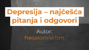 Depresija, pitanja i odgovori